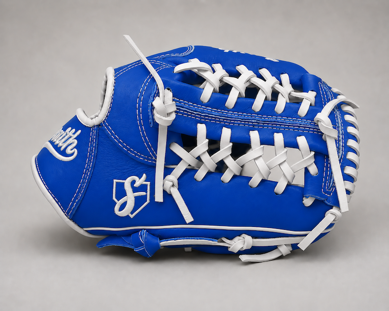 Smith FGNW-Royal Blue n White Baseball and Softball Glove