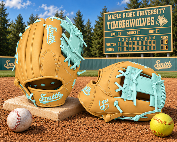 Smith FGIW-Tan n Mint Web Baseball and Softball Glove