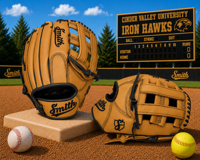 Smith FGHW-Traditional Tan n Black Baseball and Softball Glove
