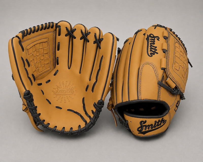 Smith FGBW-Traditional Tan n Black Baseball and Softball Glove