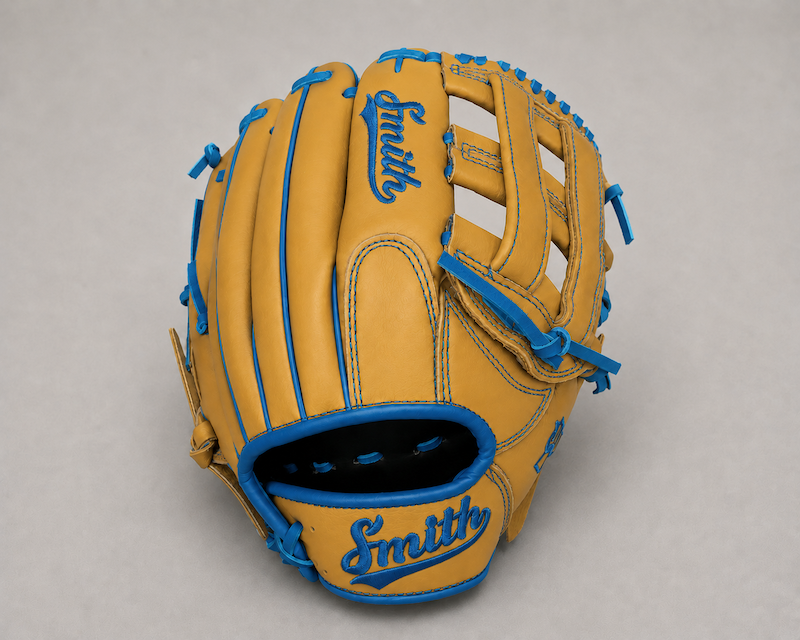 Smith FGHW-Traditional Tan n Blue Baseball and Softball Glove
