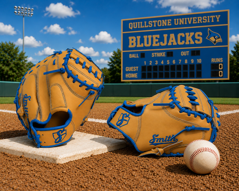 Smith BCM-Traditional Tan n Blue (Baseball Catchers Mitt)
