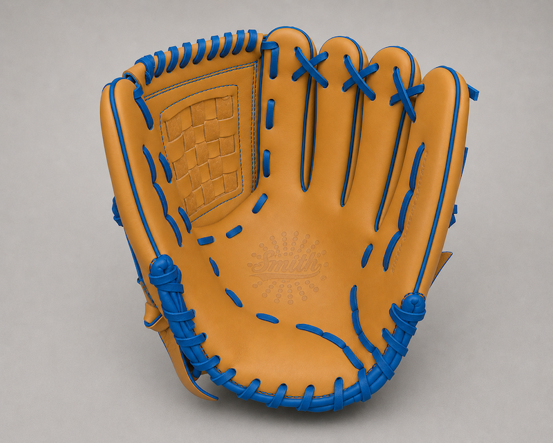 Smith FGBW-Traditional Tan n Blue Baseball and Softball Glove