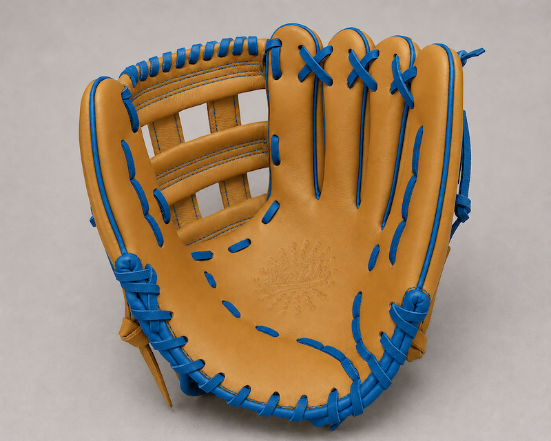 Smith FGHW-Traditional Tan n Blue Baseball and Softball Glove