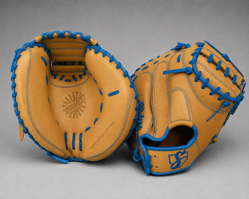 Smith BCM-Traditional Tan n Blue (Baseball Catchers Mitt)
