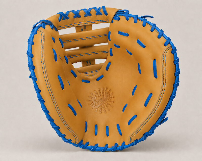 Smith SBCM-Traditional Tan n Blue (Softball Catchers Glove)