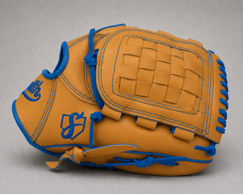 Smith FGBW-Traditional Tan n Blue Baseball and Softball Glove
