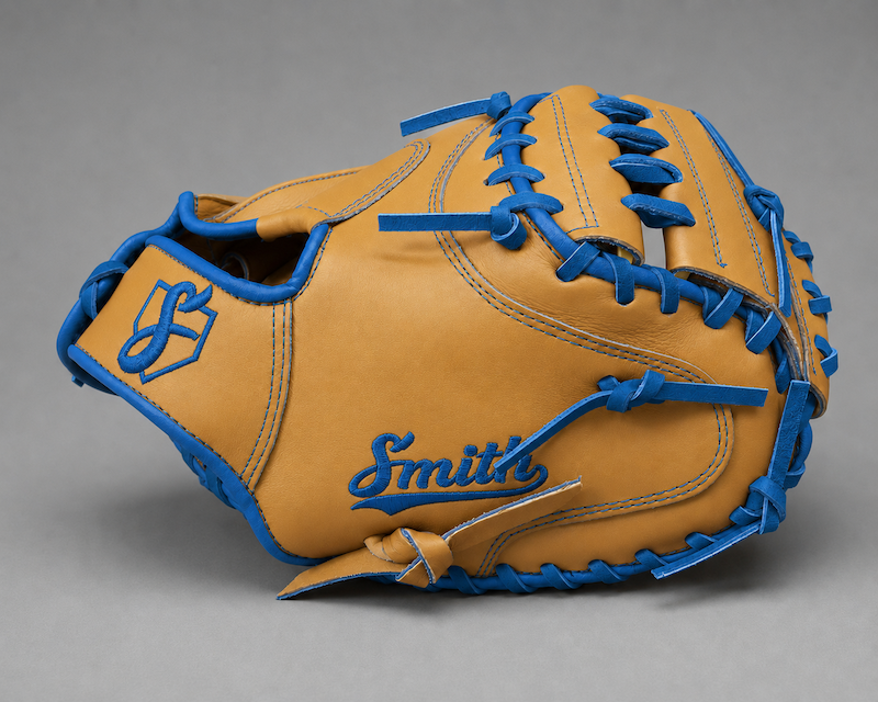 Smith BCM-Traditional Tan n Blue (Baseball Catchers Mitt)