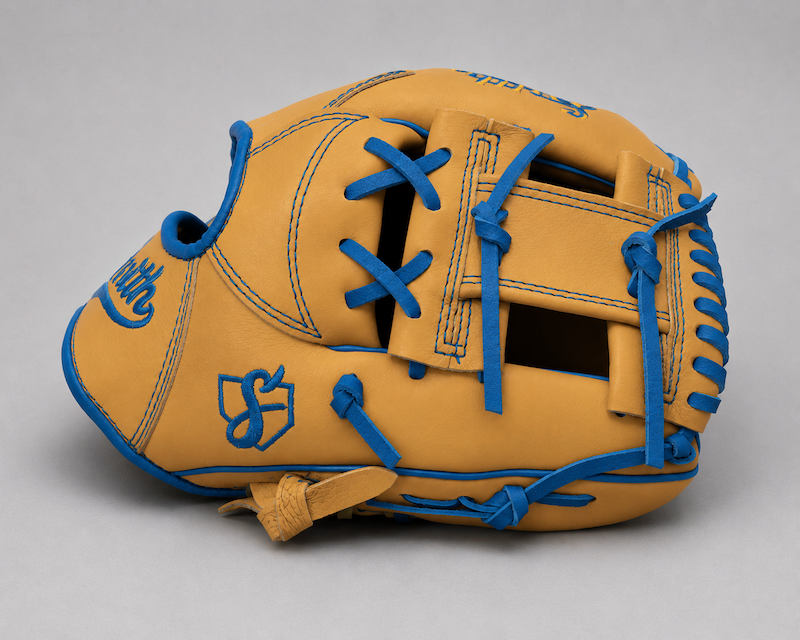 Smith FGIW-Traditional Tan n Blue Baseball and Softball Glove