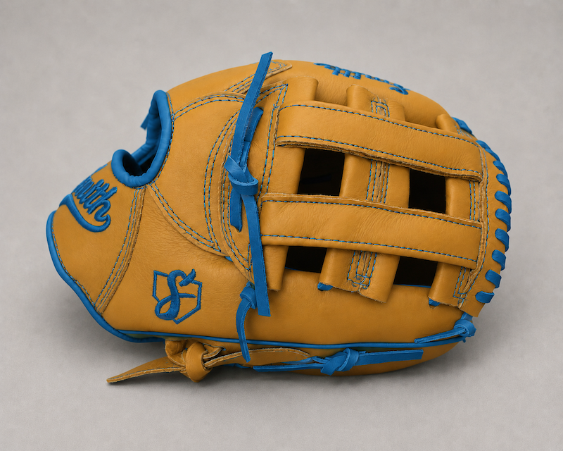 Smith FGHW-Traditional Tan n Blue Baseball and Softball Glove