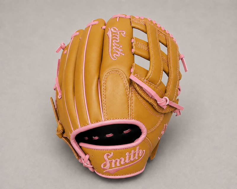 Smith FGHW-Traditional Tan n Pink Baseball and Softball Glove