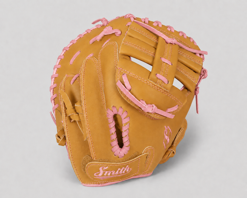 Smith SBCM-Traditional Tan n Pink (Softball Catchers Glove)