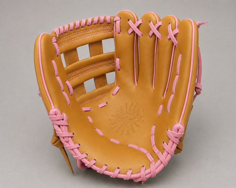 Smith FGHW-Traditional Tan n Pink Baseball and Softball Glove
