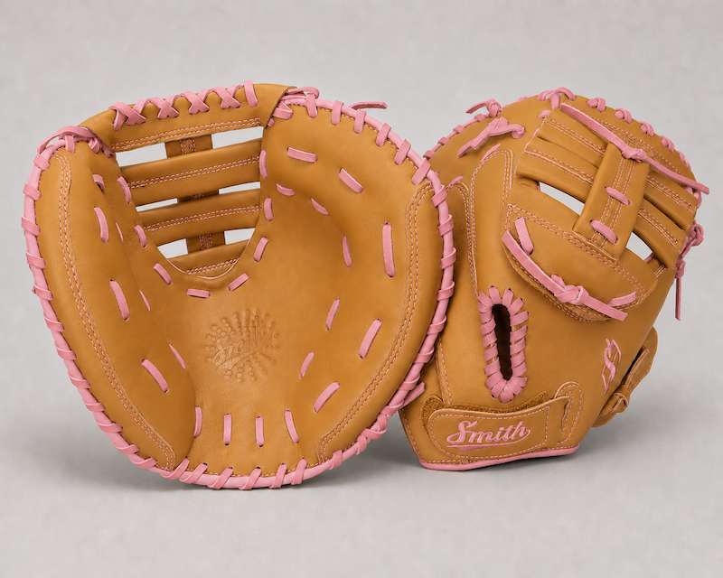 Smith SBCM-Traditional Tan n Pink (Softball Catchers Glove)