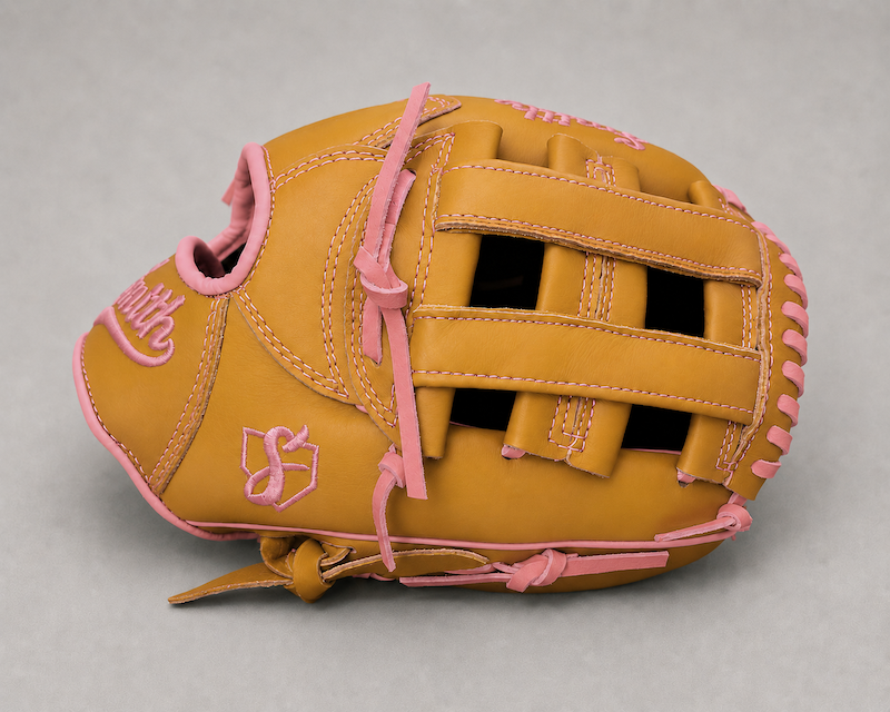Smith FGHW-Traditional Tan n Pink Baseball and Softball Glove