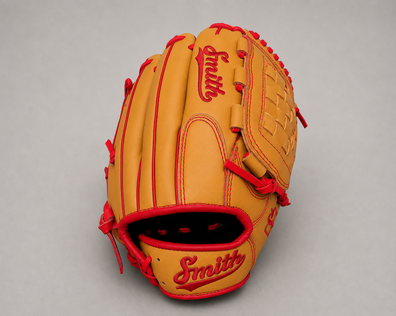 Smith FGBW-Traditional Tan n Red Baseball and Softball Glove