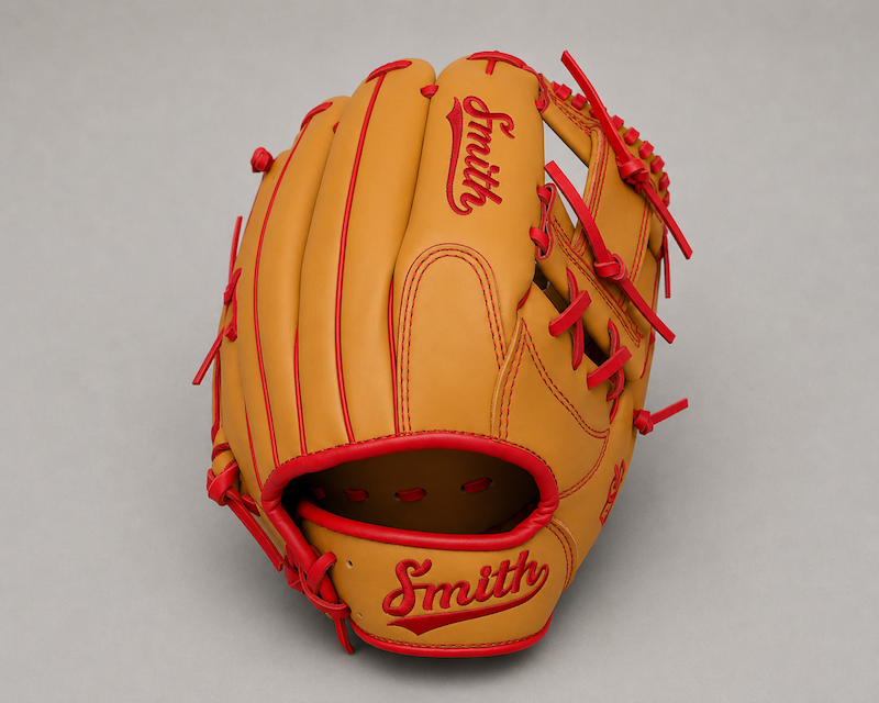 Smith FGIW-Traditional Tan n Red Baseball and Softball Glove