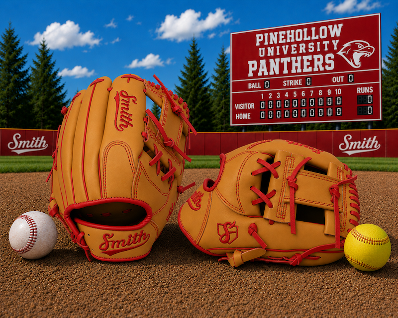 Smith FGIW-Traditional Tan n Red Baseball and Softball Glove