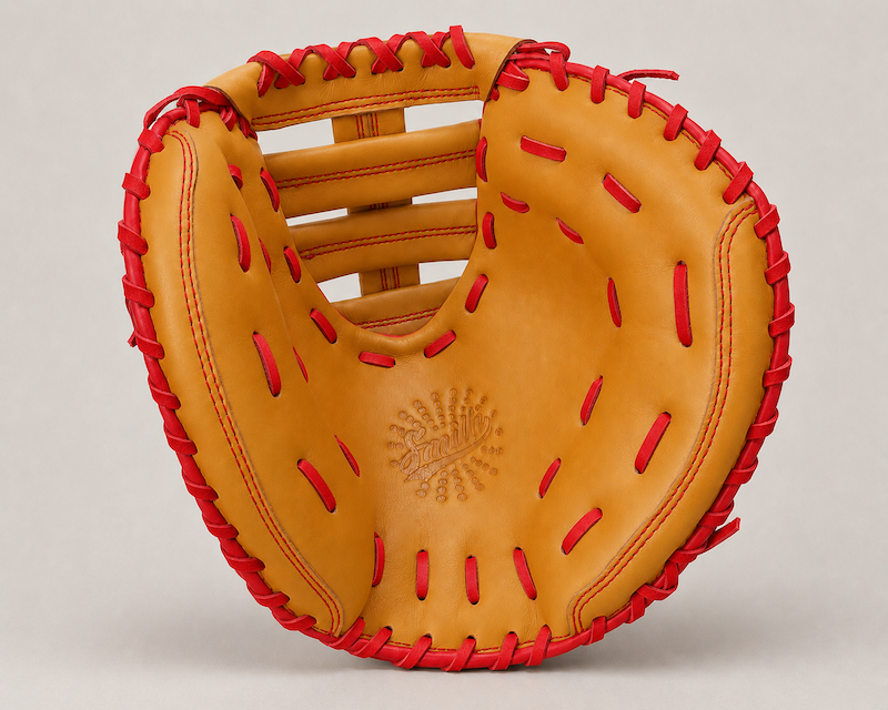 Smith SBCM-Traditional Tan n Red (Softball Catchers Glove)