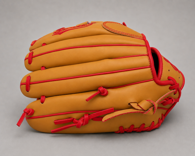 Smith FGBW-Traditional Tan n Red Baseball and Softball Glove