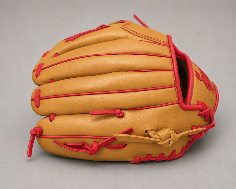 Smith FGHW-Traditional Tan n Red Baseball and Softball Glove