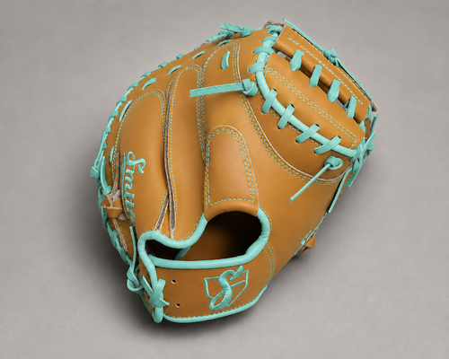 Smith BCM-Traditional Tan n Teal (Baseball Catchers Mitt)