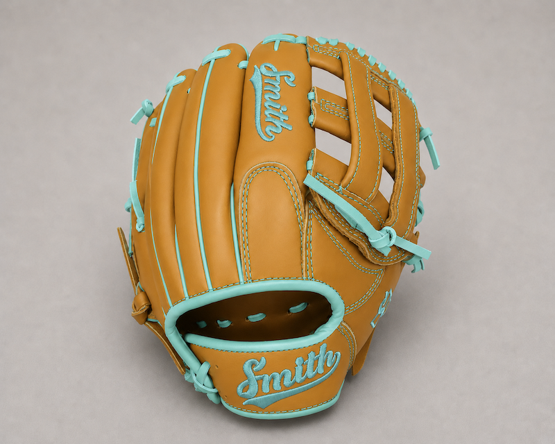 Smith FGHW-Traditional Tan n Teal Baseball and Softball Glove