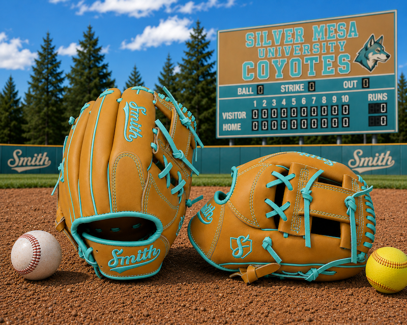 Smith FGIW-Traditional Tan n Teal Baseball and Softball Glove