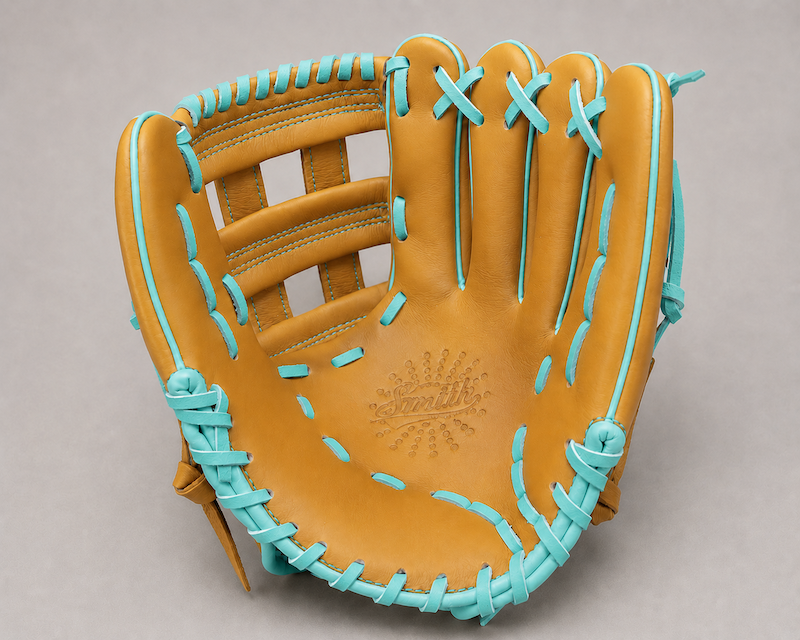 Smith FGHW-Traditional Tan n Teal Baseball and Softball Glove