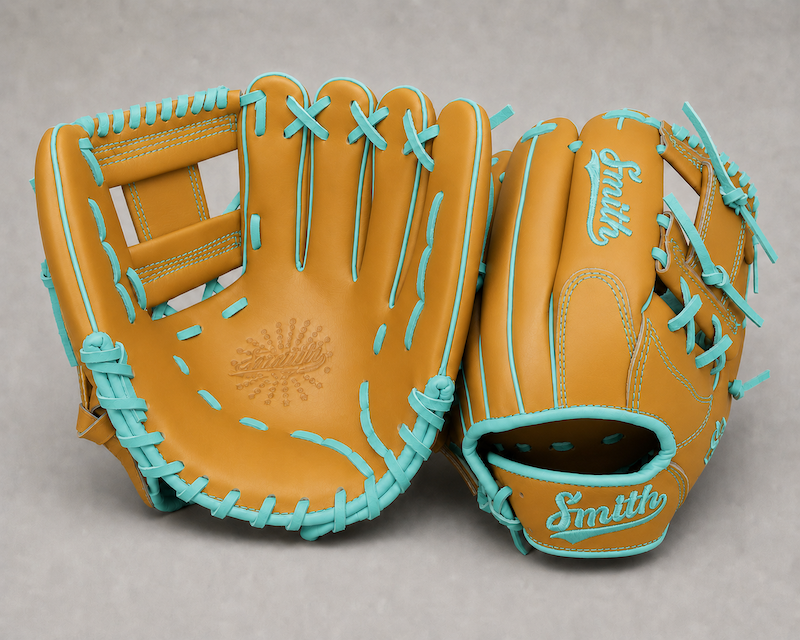 Smith FGIW-Traditional Tan n Teal Baseball and Softball Glove