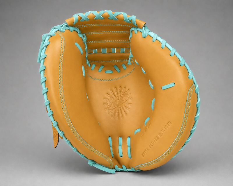 Smith BCM-Traditional Tan n Teal (Baseball Catchers Mitt)