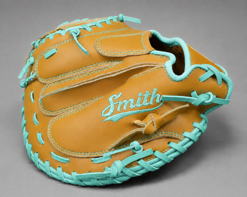 Smith BCM-Traditional Tan n Teal (Baseball Catchers Mitt)
