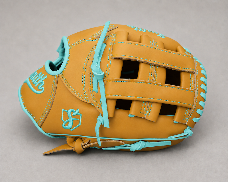 Smith FGHW-Traditional Tan n Teal Baseball and Softball Glove