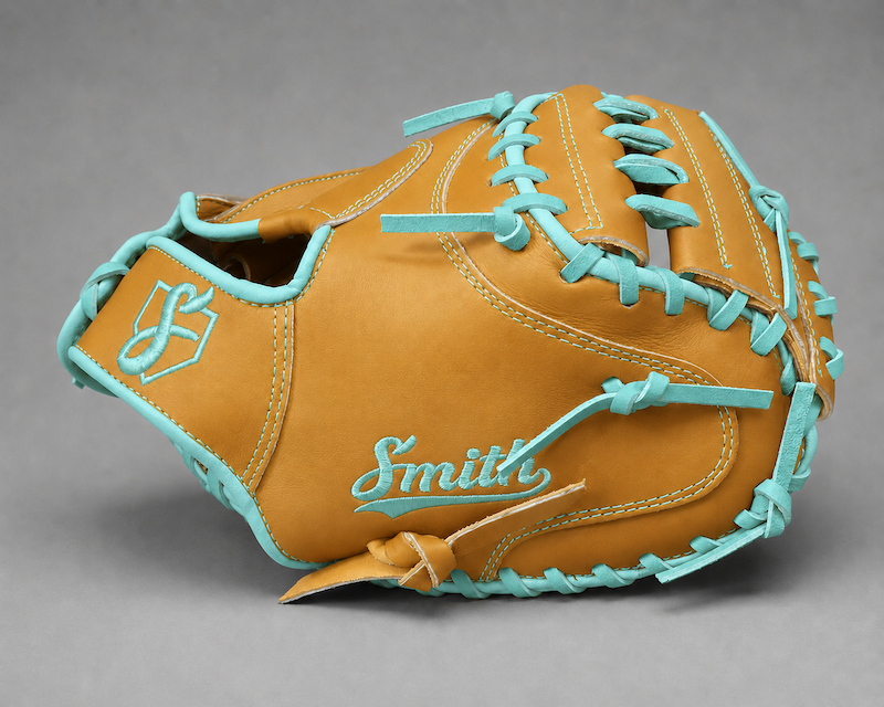 Smith BCM-Traditional Tan n Teal (Baseball Catchers Mitt)
