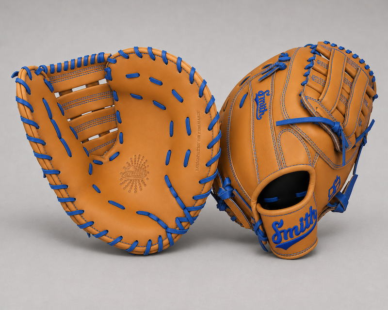 Smith FBM-Traditional Tan Blue Lacing