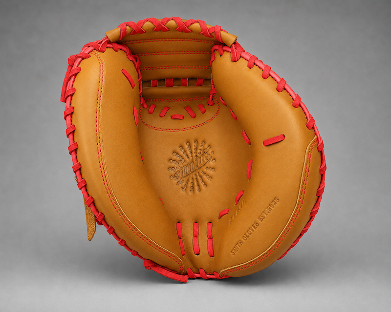 Smith BBCM-Traditional Tan Red (Baseball Catchers Glove)