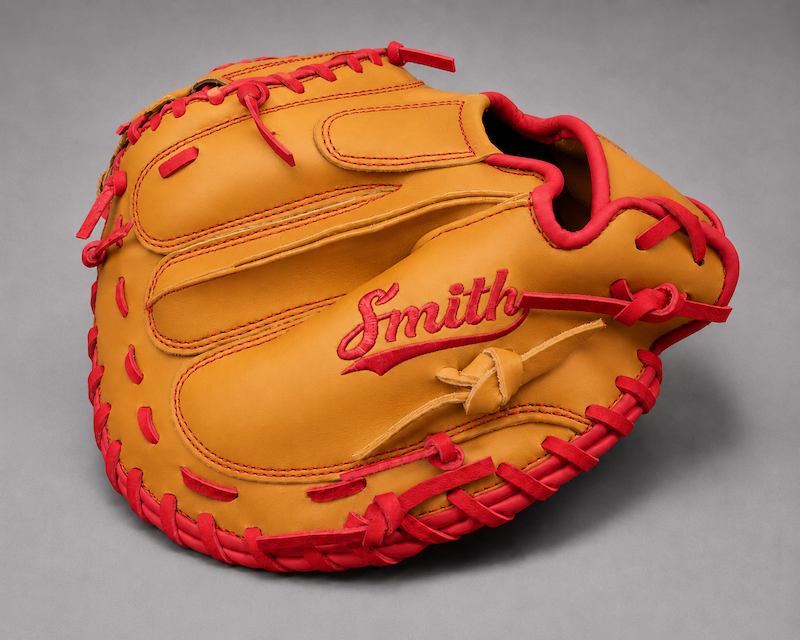 Smith BBCM-Traditional Tan Red (Baseball Catchers Glove)