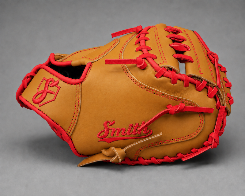 Smith BBCM-Traditional Tan Red (Baseball Catchers Glove)