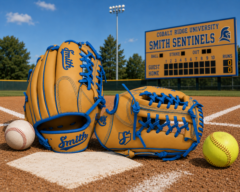 Smith FGNW-Traditional Tan n Blue Baseball and Softball Glove
