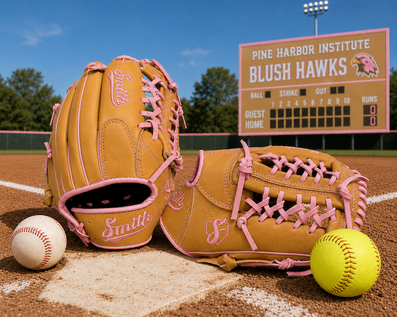 Smith FGNW-Traditional Tan n Pink Baseball and Softball Glove