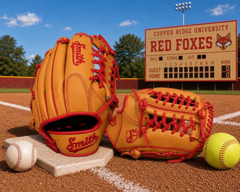 Smith FGNW-Traditional Tan n Red Baseball and Softball Glove