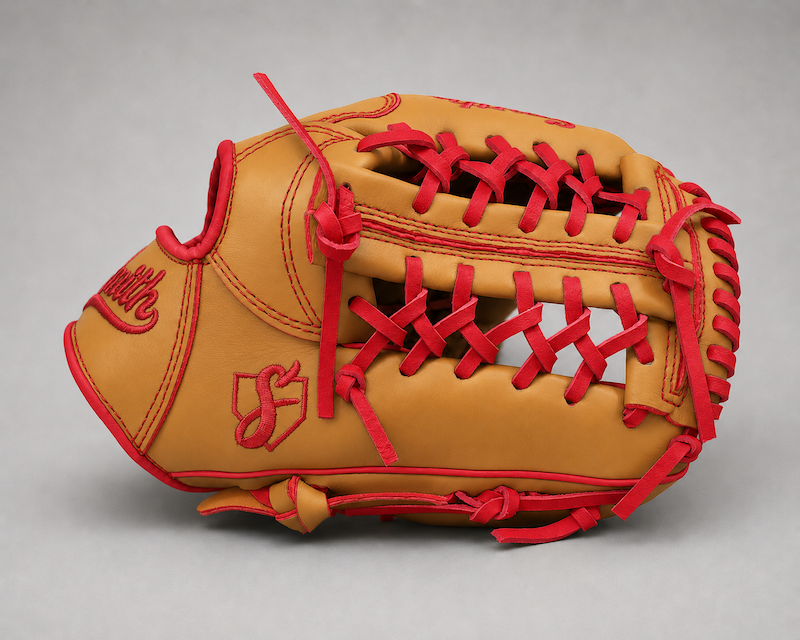 Smith FGNW-Traditional Tan n Red Baseball and Softball Glove