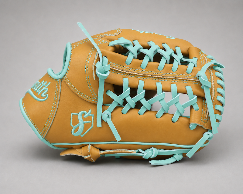 Smith FGNW-Traditional Tan n Teal Baseball and Softball Glove
