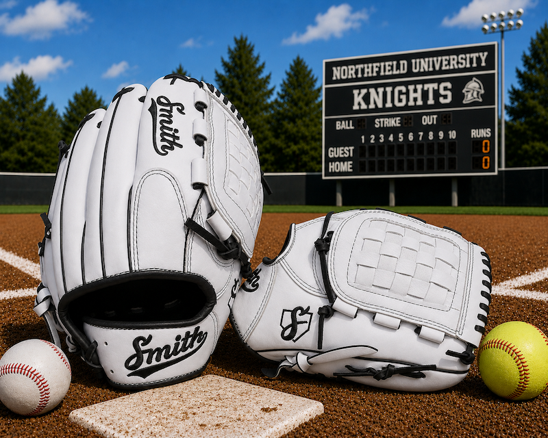 Smith FGBW-White n Black Baseball and Softball Glove