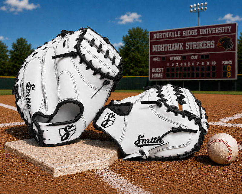Smith BBCM-White n Black (Baseball Catchers Glove)