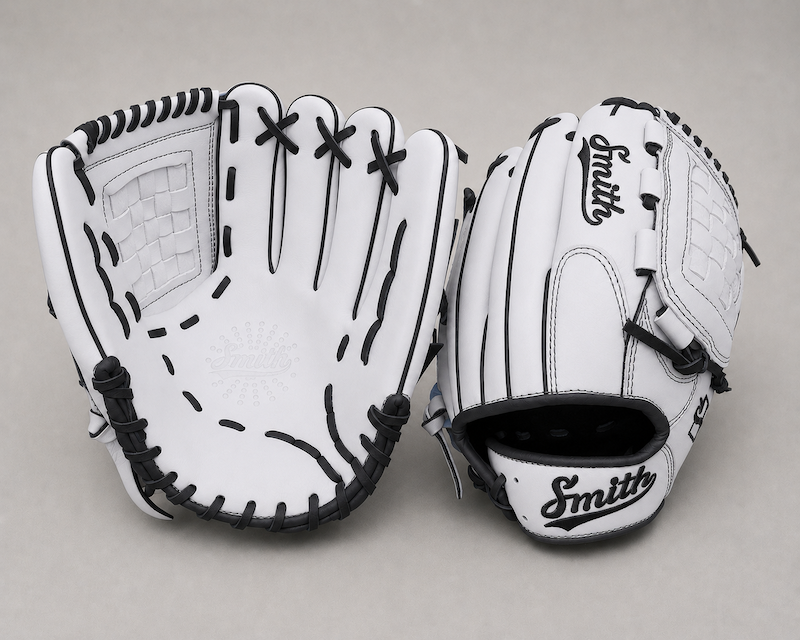 Smith FGBW-White n Black Baseball and Softball Glove
