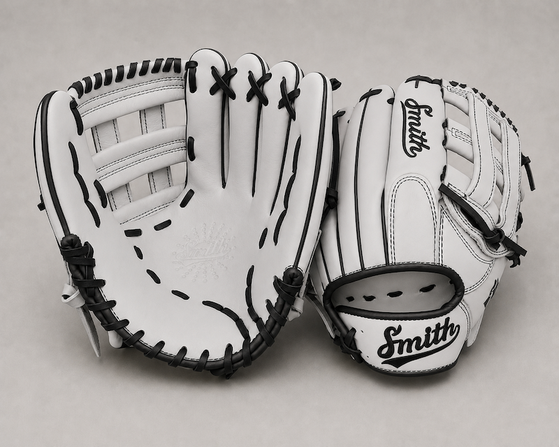 Smith FGHW-White n Black Baseball and Softball Glove