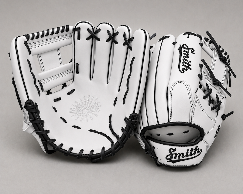 Smith FGIW-White n Black Baseball and Softball Glove