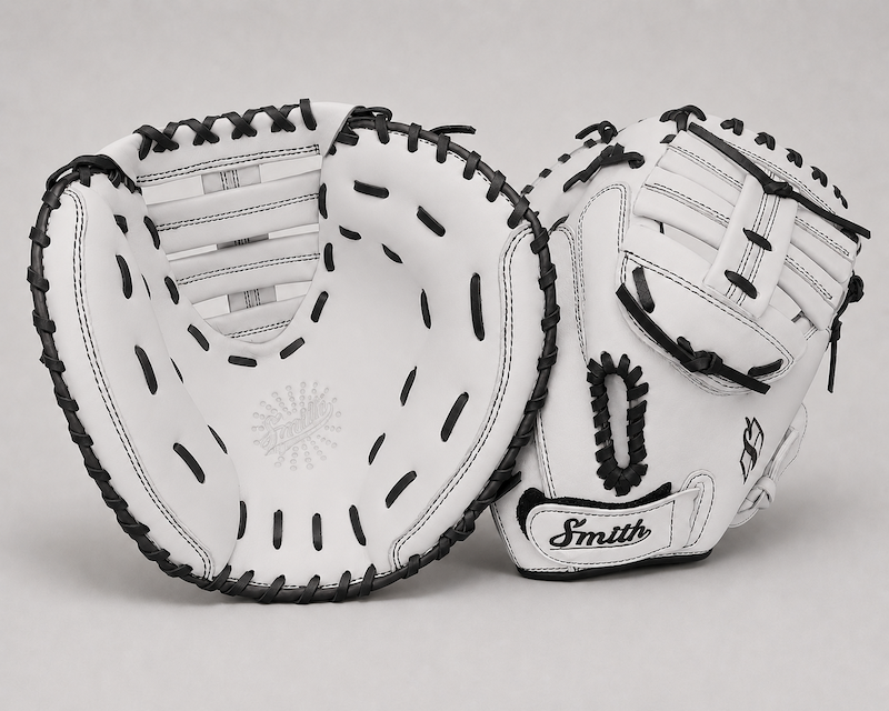 Smith SBCM-White n Black (Softball Catchers Glove)