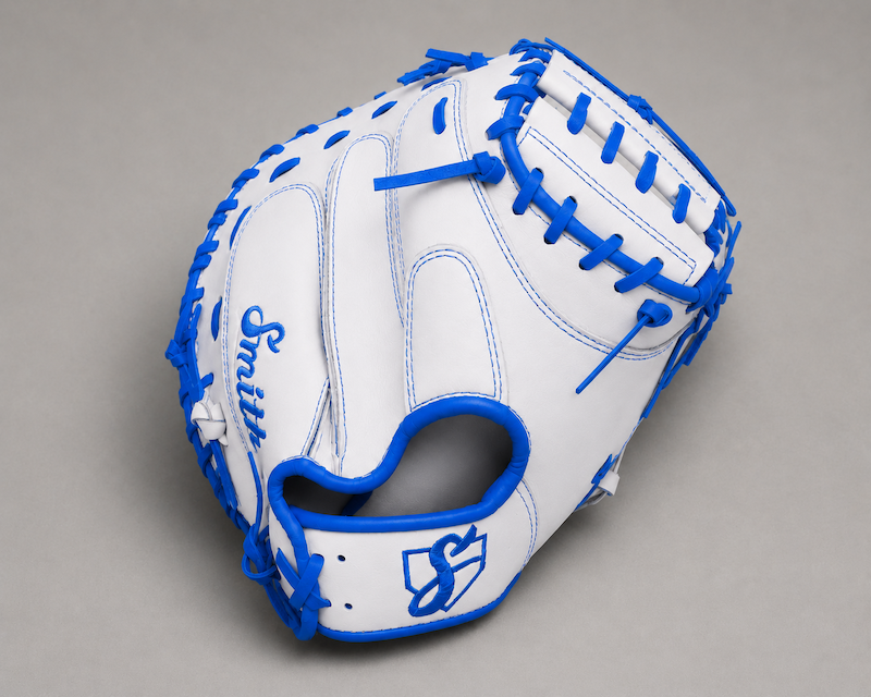 Smith BBCM-White n Blue (Baseball Catchers Glove)